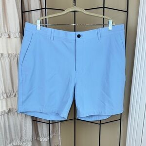 VRST Men's Performance Golf Shorts Light Blue Size 42